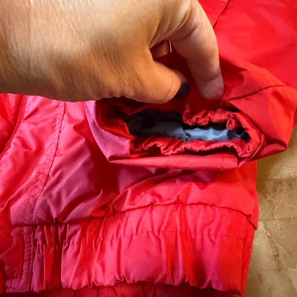 Vintage 90’s Snowy Mountain Red Ski Jacket Coat Women’s XL - Picture 14 of 16